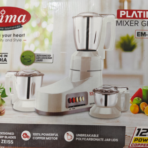 Elima Platina 4 Jars 1200 Watts Mixer Grinder / Blender / Juicer (Made in India)